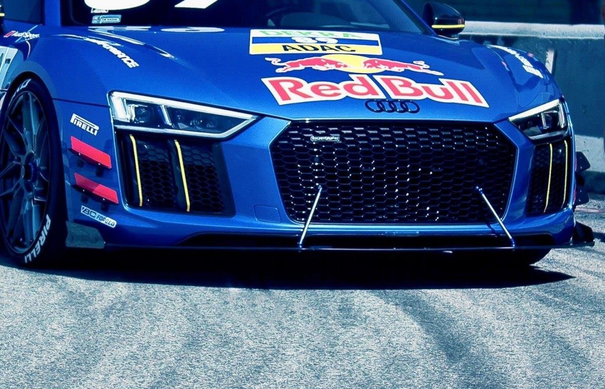 Maxton Design Sport Street+ Spoilerlippe Front Ansatz passend für Audi R8 Mk.2