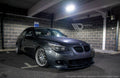 Maxton Design Street+ Spoilerlippe Front Ansatz passend für BMW 5er E60 M Paket schwarz Hochglanz