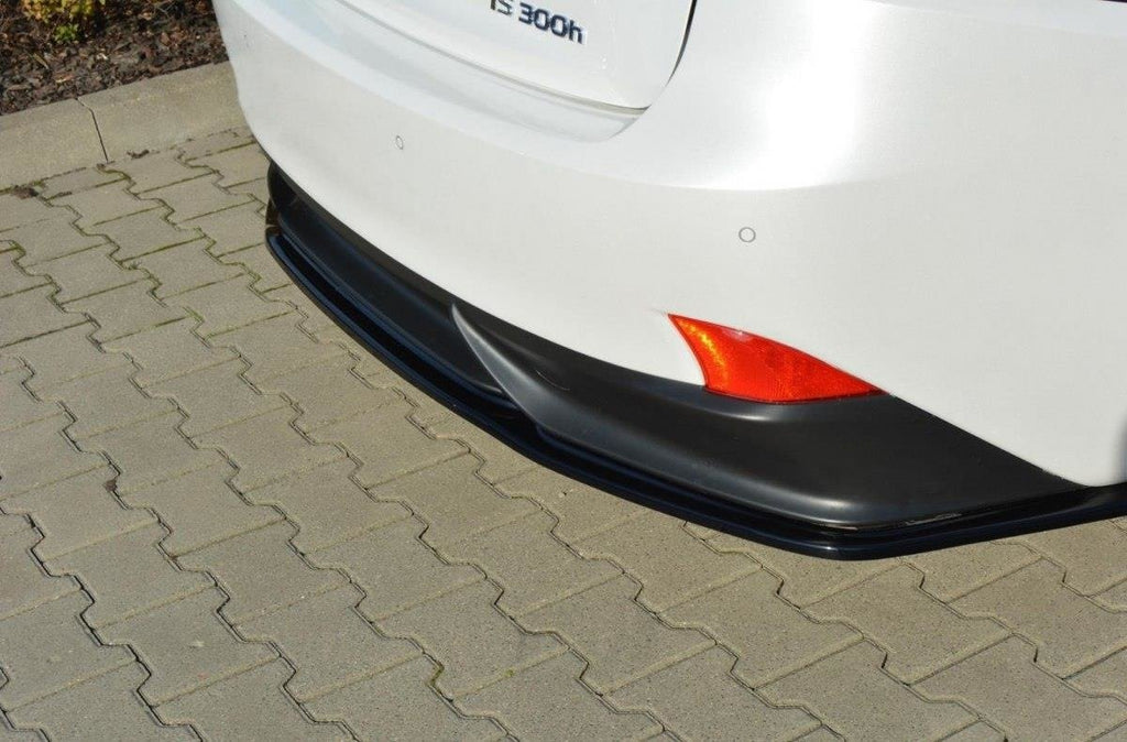 Maxton Design Heckansatz Lexus IS Mk3 H schwarz Hochglanz für Lexus IS Mk3(XE30) 2013-2016