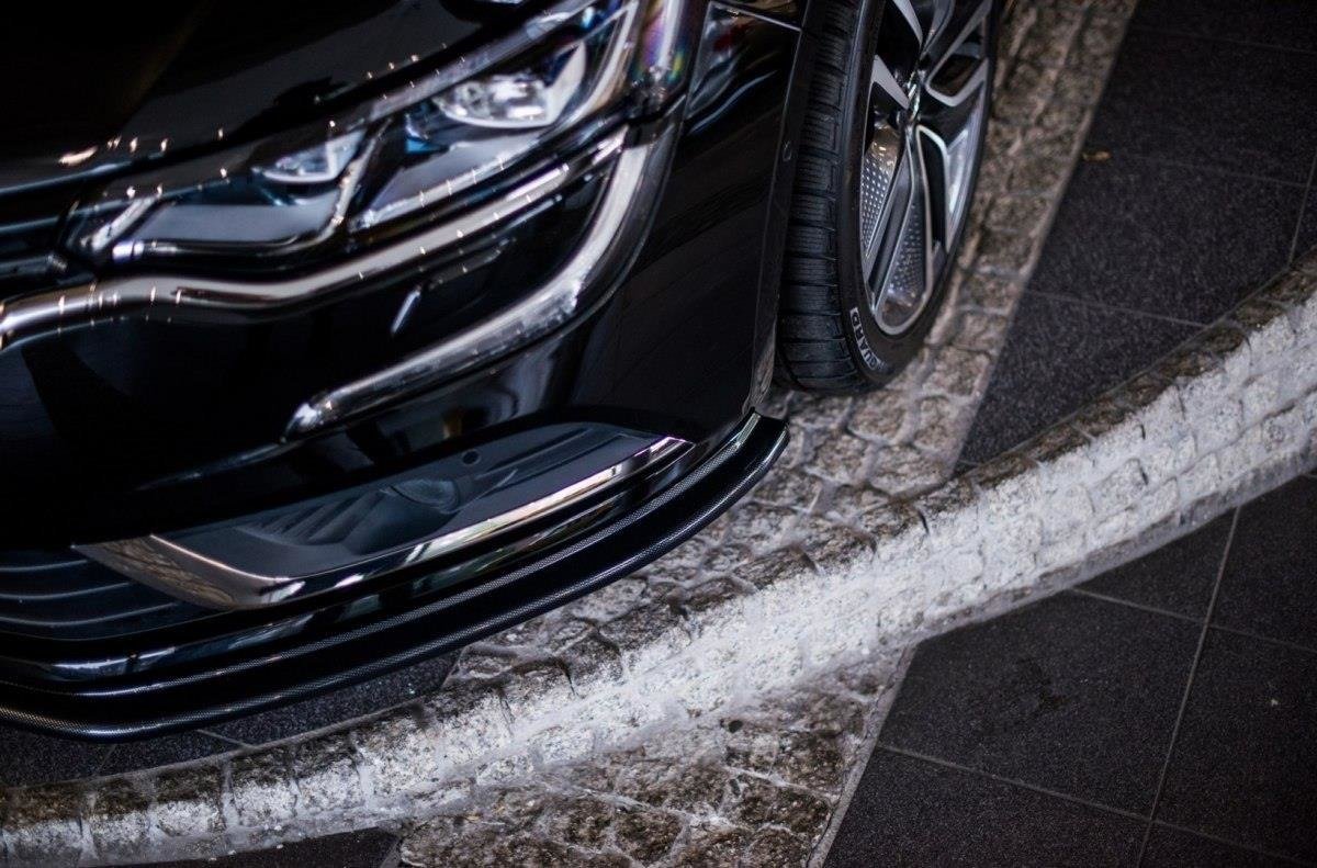 Maxton Design Street+ Spoilerlippe Front Ansatz passend für Renault Talisman schwarz Hochglanz