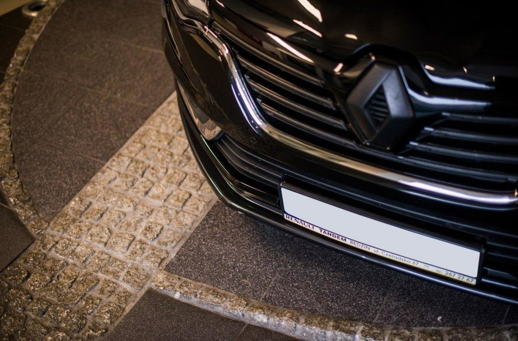 Maxton Design Street+ Spoilerlippe Front Ansatz passend für Renault Talisman schwarz Hochglanz