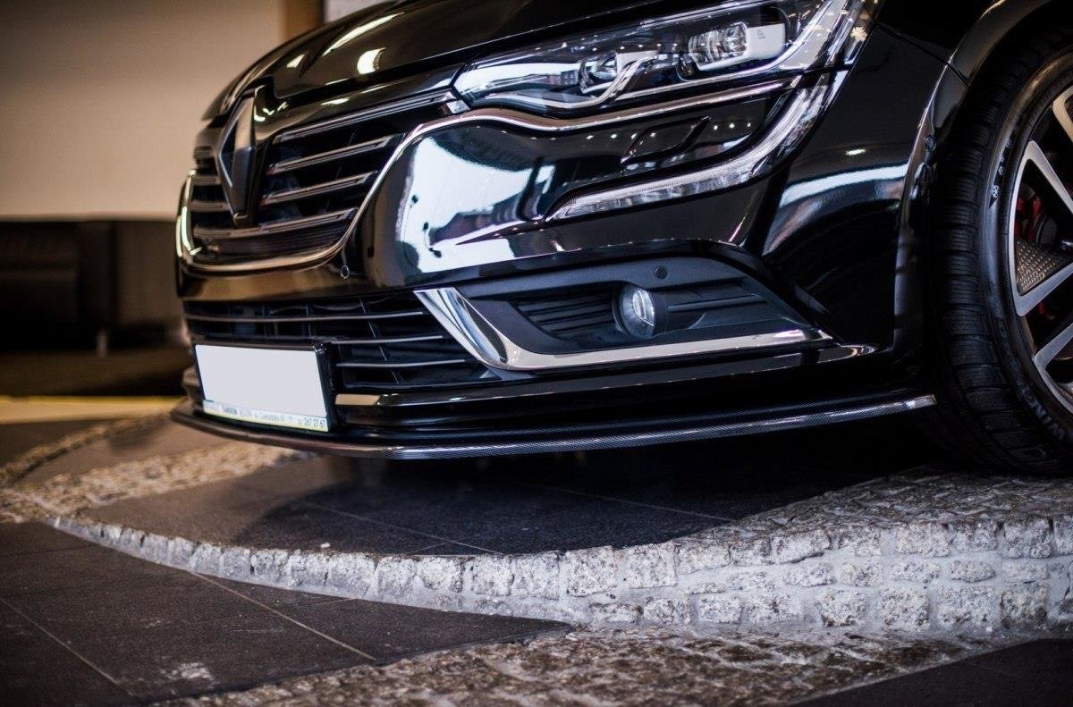 Maxton Design Street+ Spoilerlippe Front Ansatz passend für Renault Talisman schwarz Hochglanz