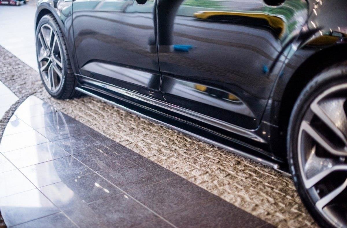Maxton Design Street+ Seitenschweller Leisten passend für Renault Talisman schwarz Hochglanz