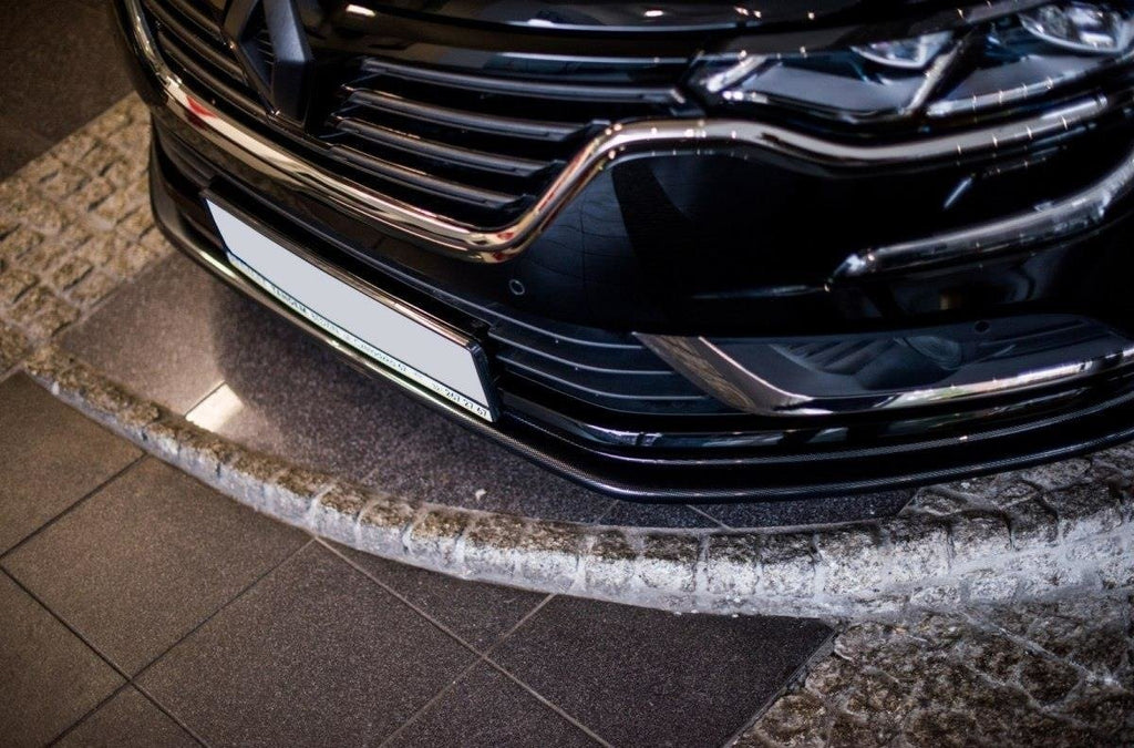 Maxton Design Street+ Spoilerlippe Front Ansatz passend für Renault Talisman schwarz Hochglanz
