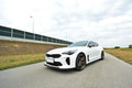 Maxton Design Street+ Spoilerlippe Front Ansatz V.2 passend für Kia Stinger GT / GT-Line / Standard Mk1 schwarz Hochglanz