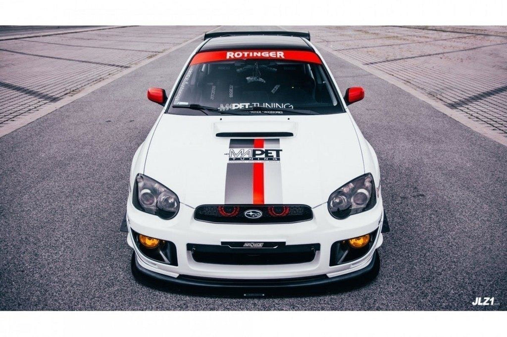 Maxton Design Racing Street+ Spoilerlippe Front Ansatz passend für Subaru Impreza WRX STI (BLOBEYE)