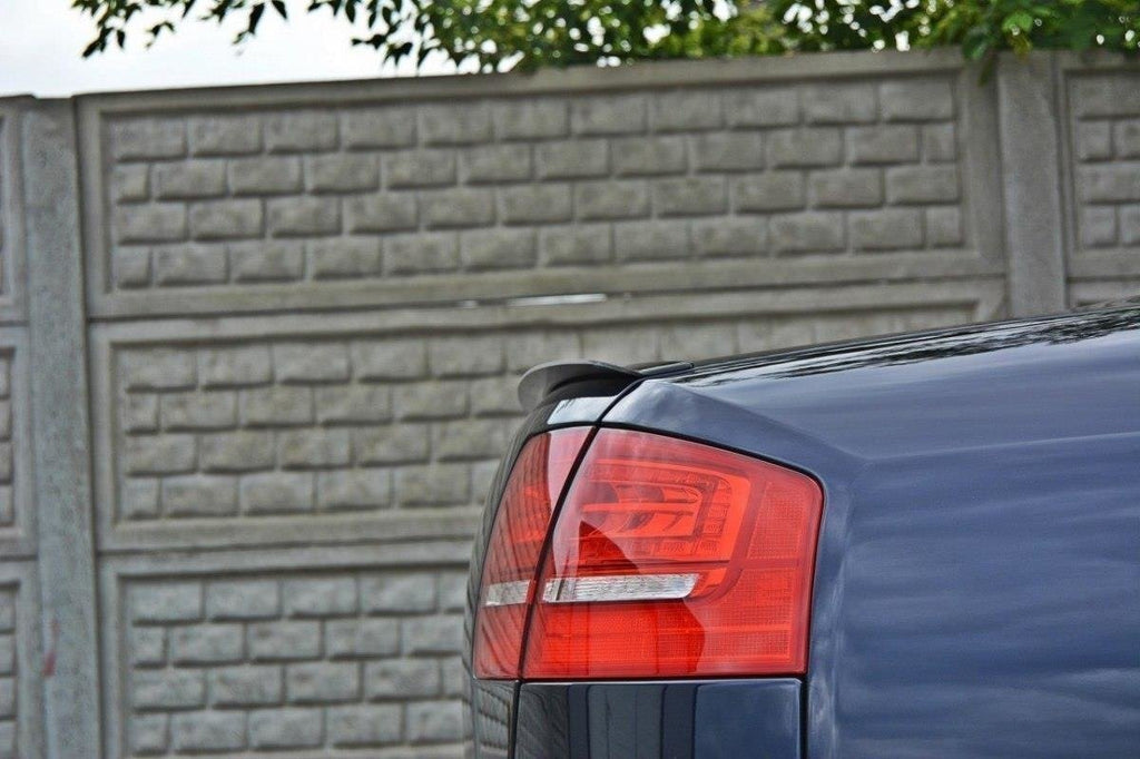 Maxton Design Spoiler CAP für Audi A8 D3 schwarz matt