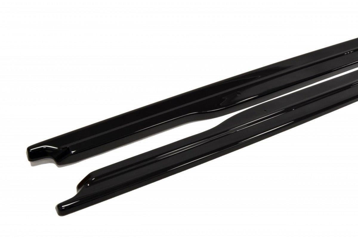 Maxton Design Street+ Seitenschweller Leisten passend für VW Passat B5 schwarz Hochglanz
