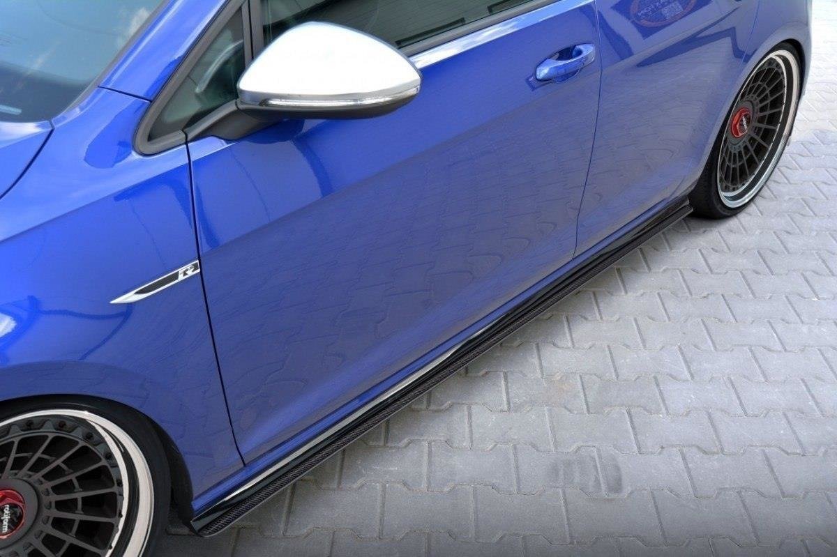 Maxton Design VW GOLF 7 R Facelift - Racing Seitenschweller Ansatz passend für