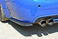 Maxton Design Heck Ansatz Flaps Diffusor passend für AUDI RS6 C5 AVANT schwarz Hochglanz