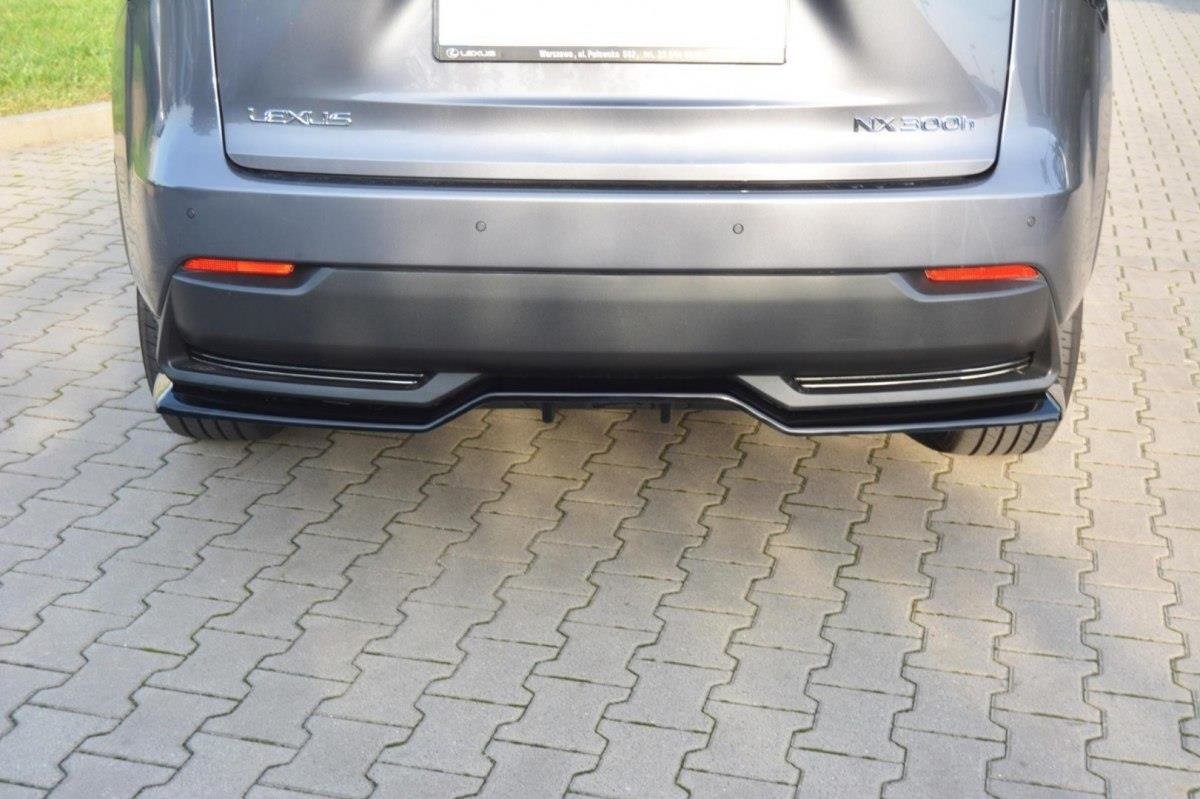 Maxton Design Heckansatz Lexus NX Mk1 H DTM LOOK schwarz Hochglanz für Lexus NX Mk1