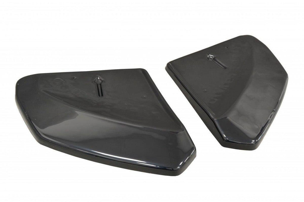Maxton Design Heck Ansatz Flaps Diffusor passend für Audi R8 Mk.2 schwarz Hochglanz