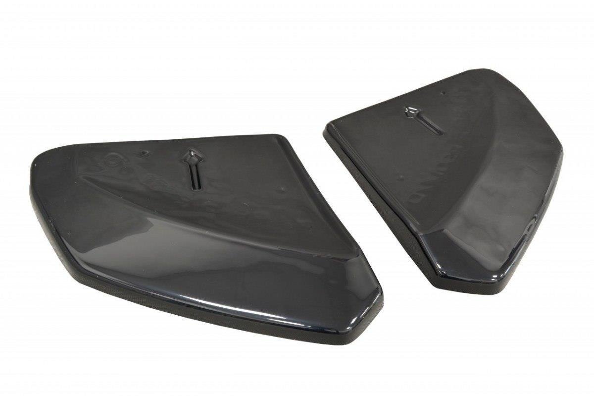 Maxton Design Heck Ansatz Flaps Diffusor passend für Audi R8 Mk.2 schwarz Hochglanz