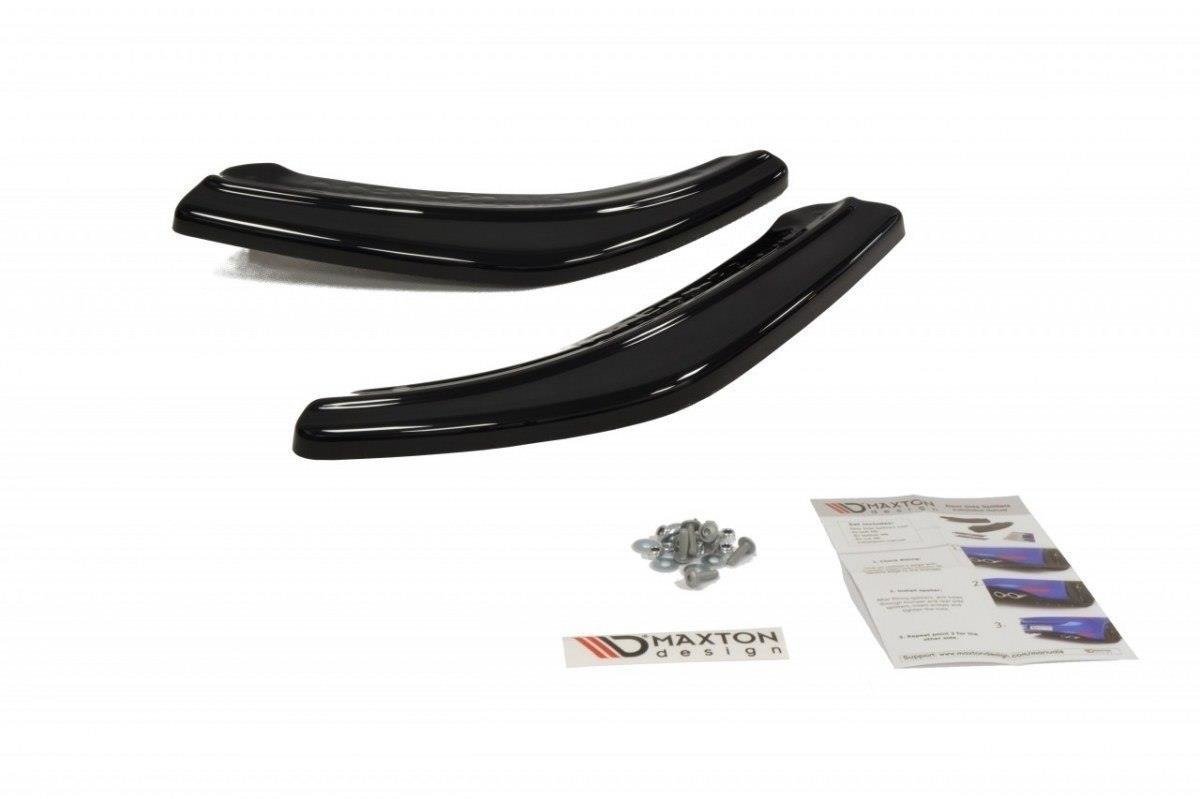 Maxton Design Heck Ansatz Flaps Diffusor für TOYOTA CELICA T23 vor Facelift schwarz matt
