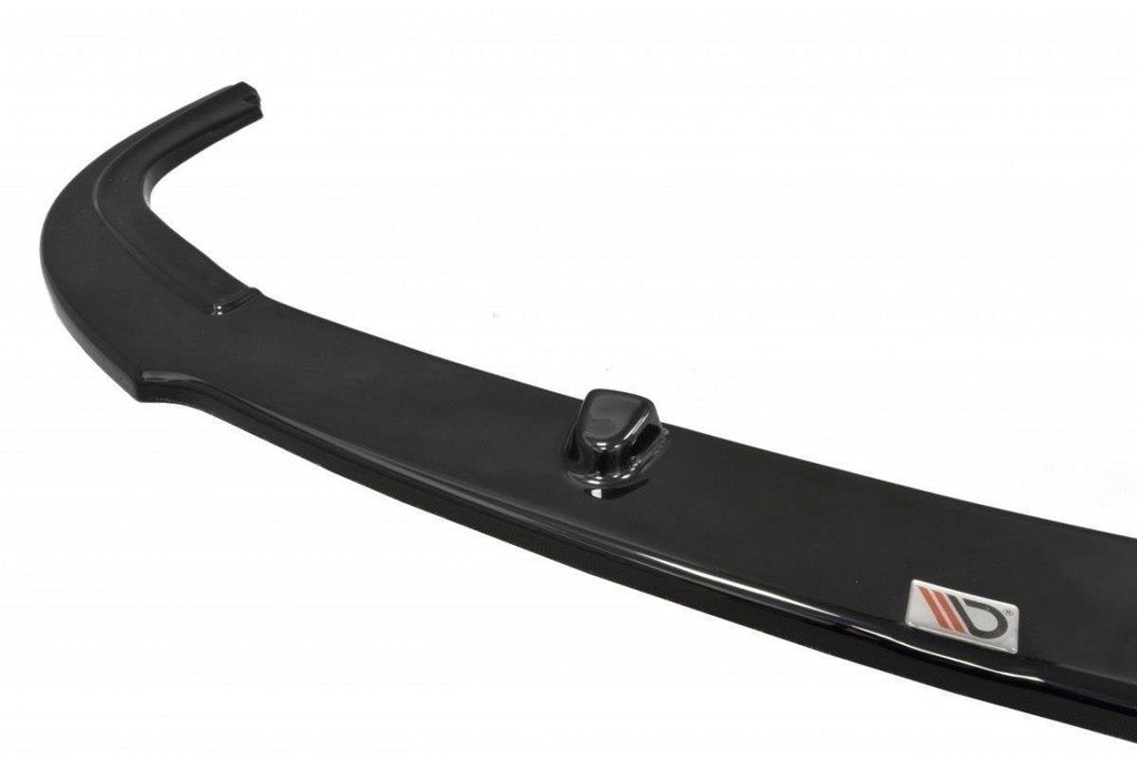 Maxton Design Street+ Spoilerlippe Front Ansatz passend für v.2 Subaru Impreza II WRX schwarz Hochglanz