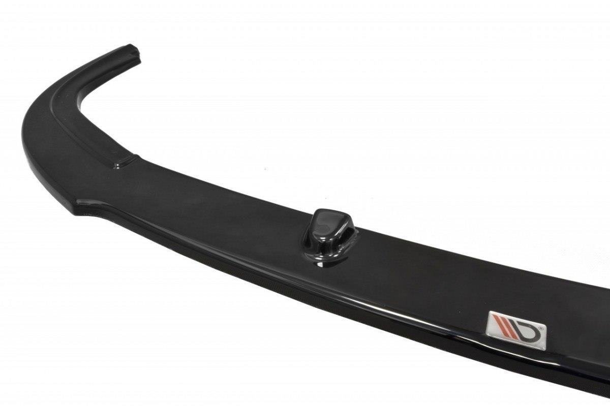 Maxton Design Street+ Spoilerlippe Front Ansatz passend für v.2 Subaru Impreza II WRX schwarz Hochglanz