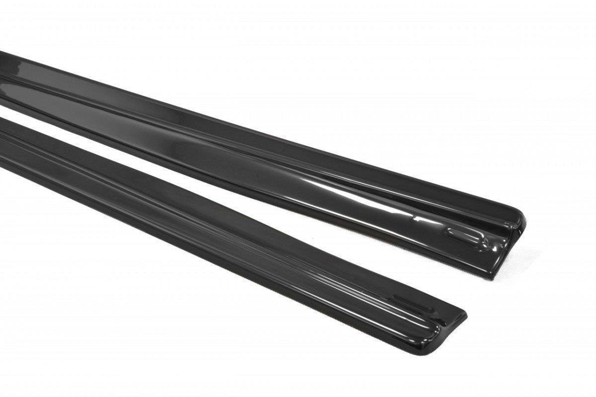 Maxton Design Street+ Seitenschweller Leisten passend für Mercedes-Benz CL C215 schwarz Hochglanz
