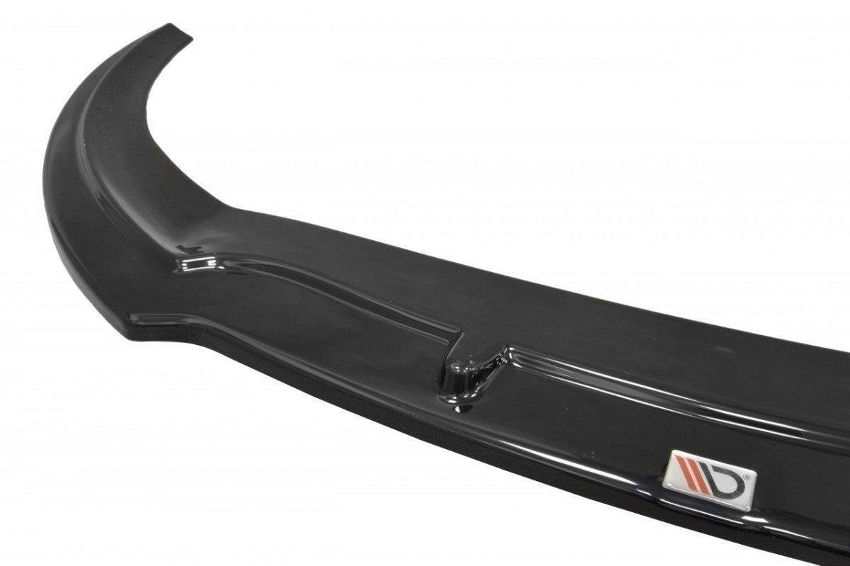 Maxton Design Street+ Spoilerlippe Front Ansatz passend für Fiat Bravo MK 2 SPORT schwarz Hochglanz