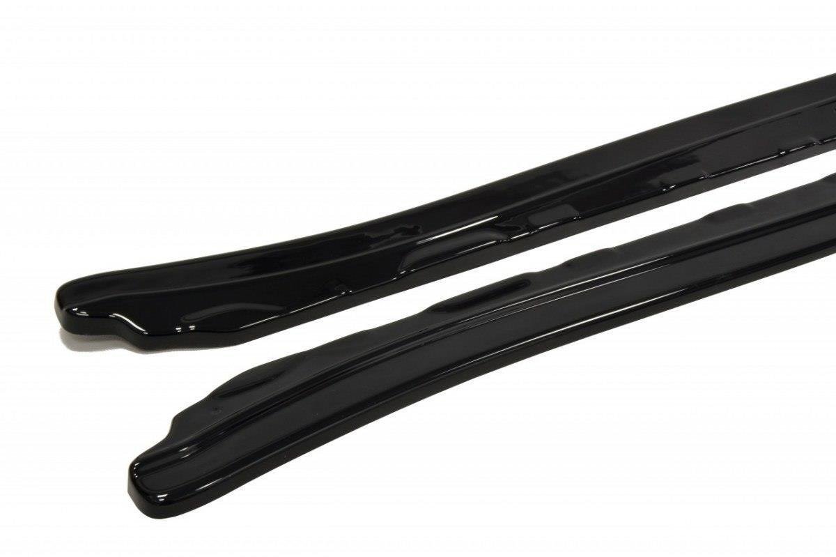 Maxton Design Street+ Seitenschweller Leisten passend für BMW Z4 E85 / E86 schwarz Hochglanz