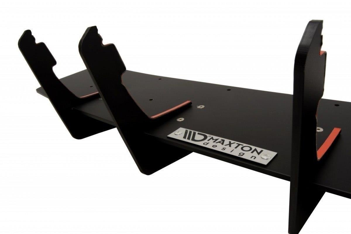 Maxton Design Heckschürze passend für & Heck Ansatz Flaps Diffusor passend für Audi S6 C7 FL