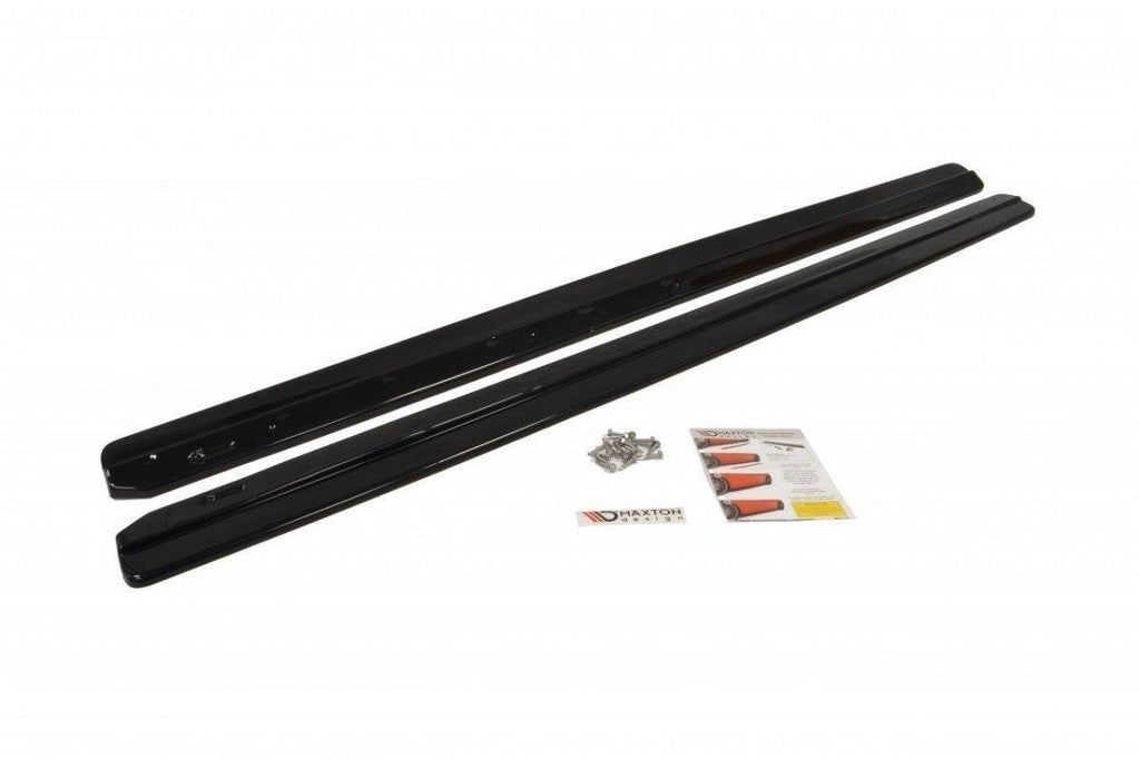 Maxton Design Street+ Seitenschweller Leisten passend für Mazda 3 Sport MK2 schwarz Hochglanz