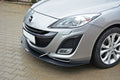 Maxton Design Racing Street+ Spoilerlippe Front Ansatz passend für MAZDA 3 MK2 SPORT (vor Facelift)
