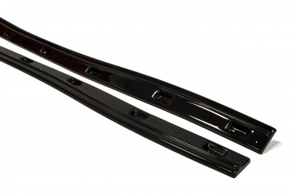 Maxton Design Street+ Seitenschweller Leisten passend für Honda Civic Type-S/R Mk8 schwarz Hochglanz