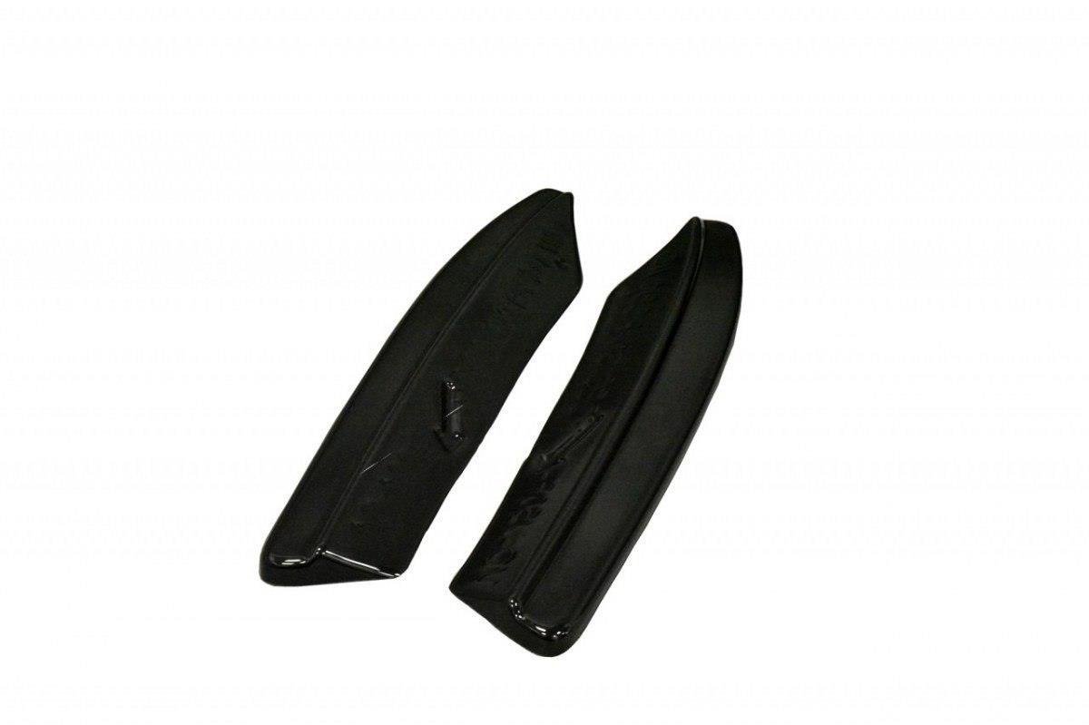 Maxton Design Heck Ansatz Flaps Diffusor passend für VOLVO V50F R-DESIGN schwarz Hochglanz