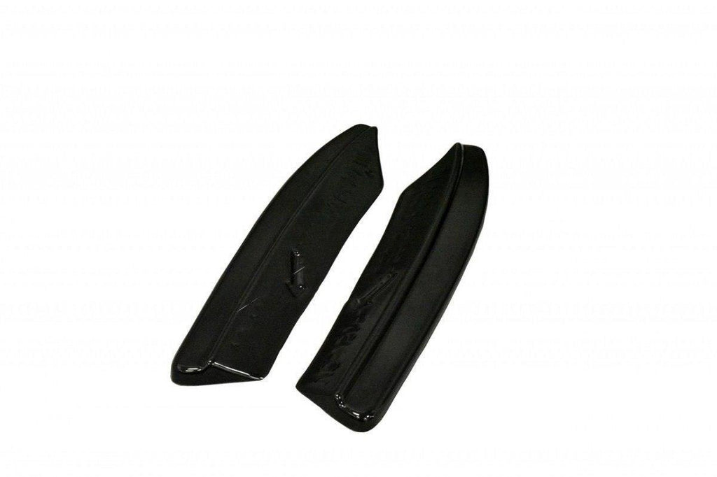 Maxton Design Heck Ansatz Flaps Diffusor für VOLVO V50F R-DESIGN Carbon Look