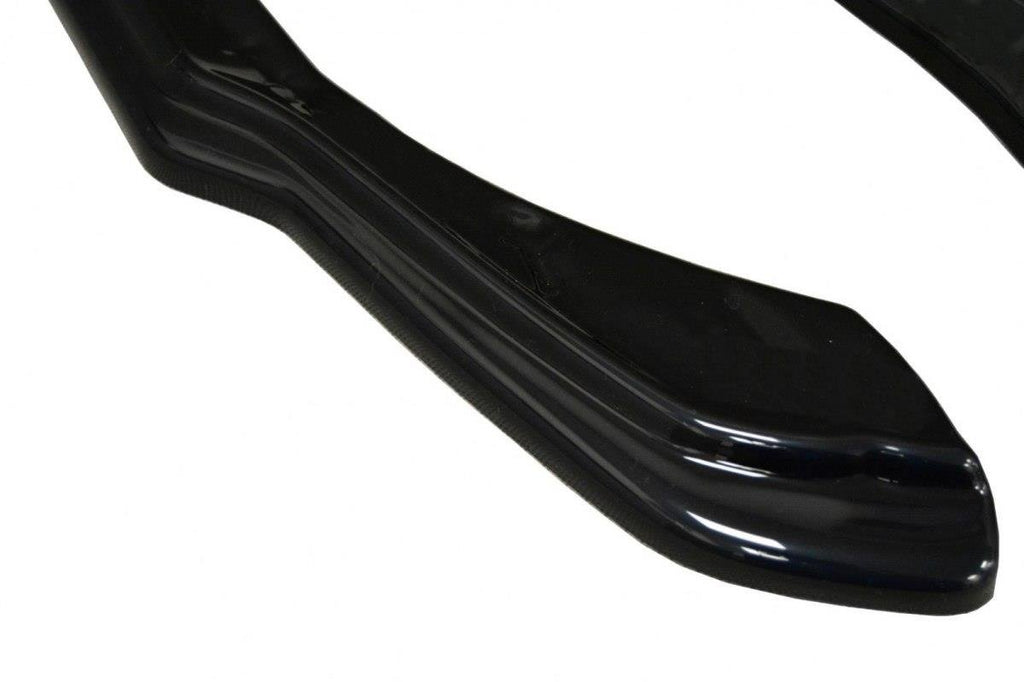 Maxton Design Heck Ansatz Flaps Diffusor passend für Lexus RC F schwarz Hochglanz