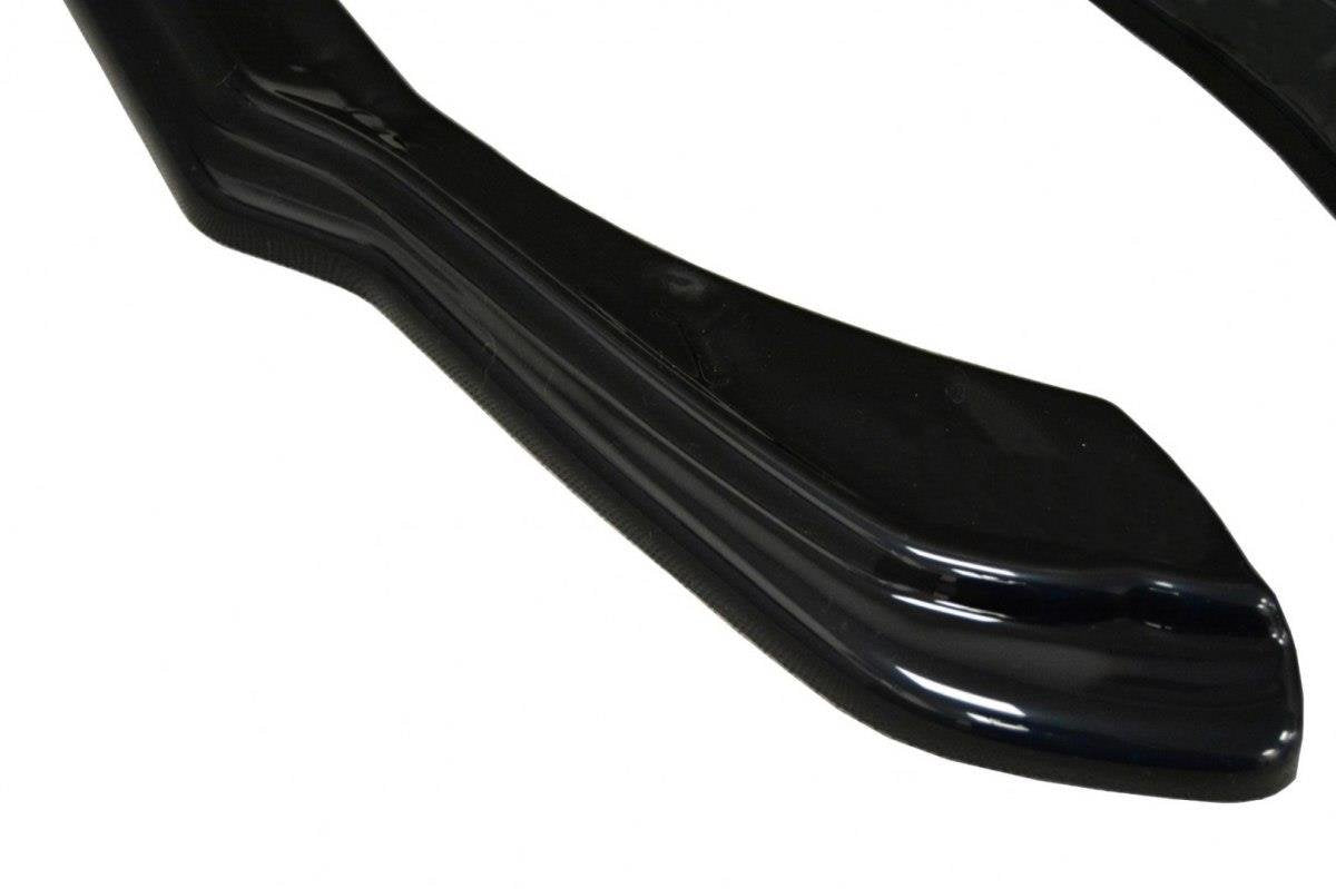 Maxton Design Heck Ansatz Flaps Diffusor passend für Lexus RC F schwarz Hochglanz
