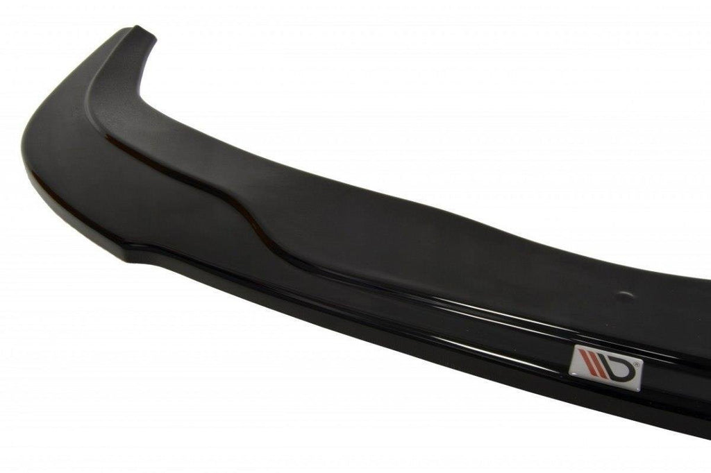 Maxton Design Street+ Spoilerlippe Front Ansatz passend für AUDI RS4 B5 schwarz Hochglanz