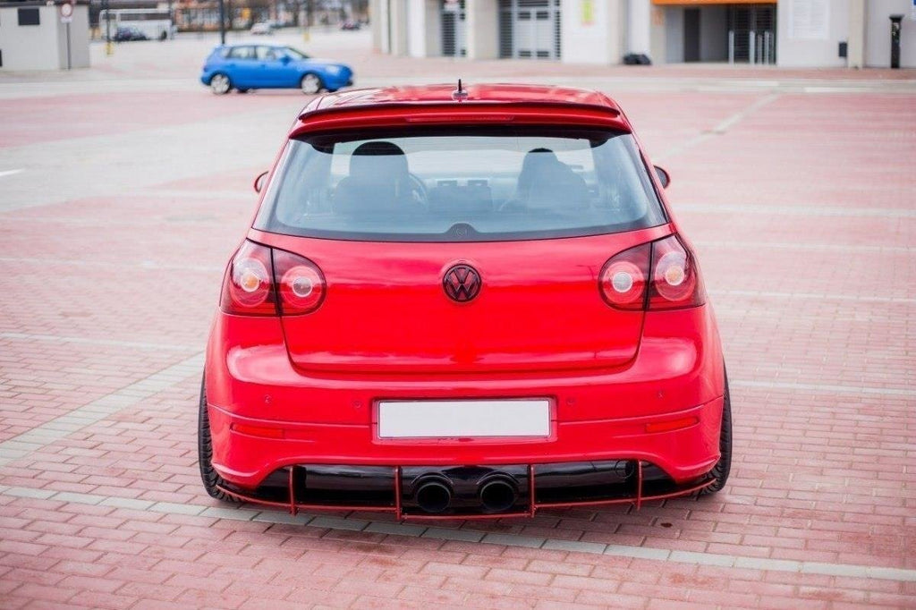 Maxton Design VW GOLF 5 R32 Diffusor Heck Ansatz passend für Heckschürze passend für