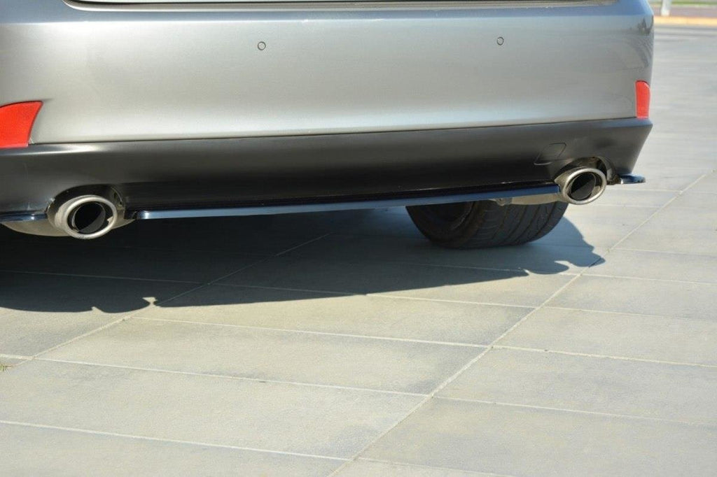 Maxton Design Heckansatz Lexus IS Mk3 T schwarz Hochglanz für Lexus IS Mk3(XE30) 2013-2016