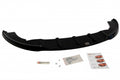 Maxton Design Street+ Spoilerlippe Front Ansatz passend für SEAT IBIZA IV (6J) vor Facelift schwarz Hochglanz