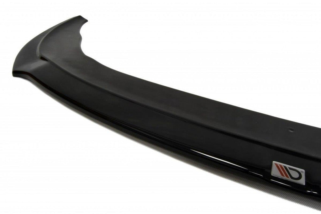 Maxton Design Street+ Spoilerlippe Front Ansatz V.2 passend für SEAT LEON MK2 CUPRA / FR Facelift schwarz Hochglanz