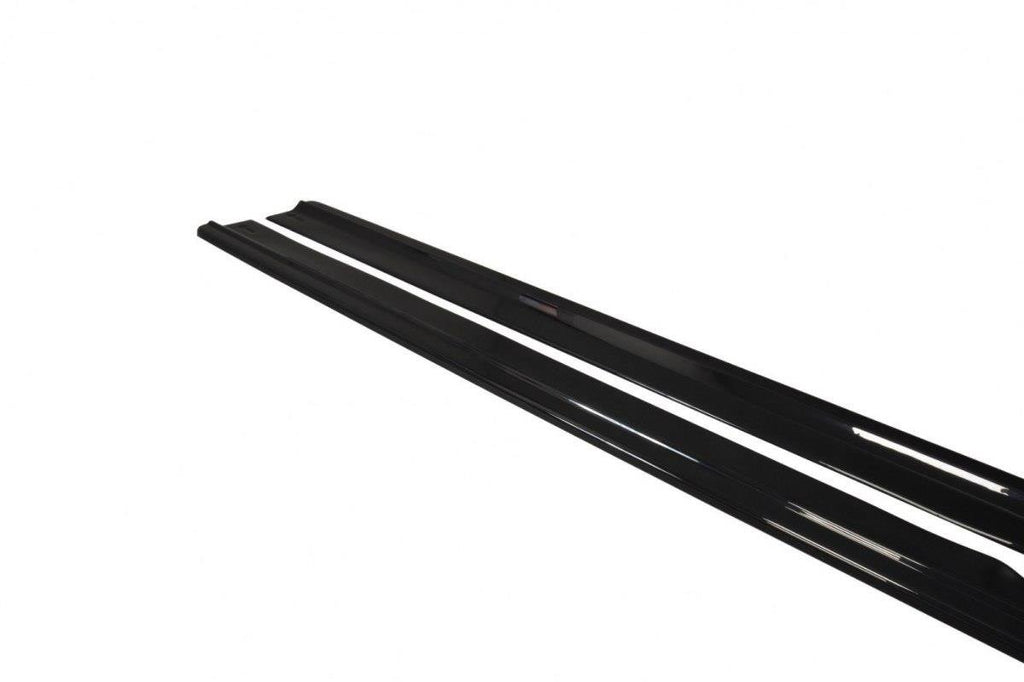 Maxton Design Seitenschweller Ansatz für Audi A8 D4 Carbon Look