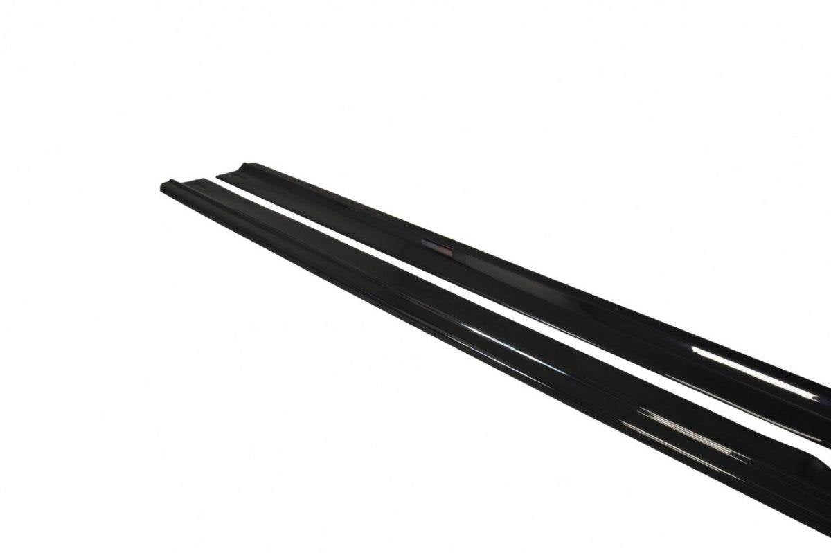 Maxton Design Seitenschweller Ansatz für Audi A8 D4 Carbon Look