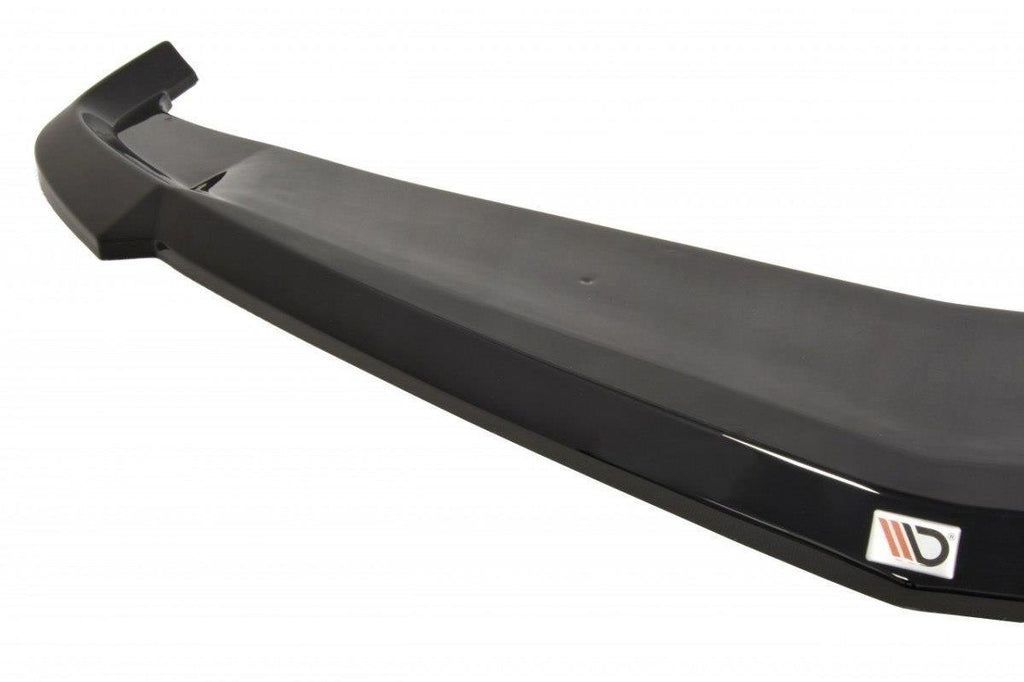 Maxton Design Street+ Spoilerlippe Front Ansatz passend für Chevrolet Camaro SS Mk5 schwarz Hochglanz