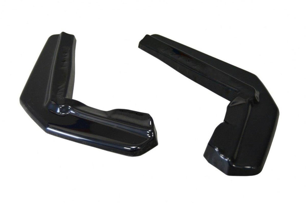 Maxton Design Heck Ansatz Flaps Diffusor passend für Lexus RX Mk4 T schwarz Hochglanz