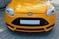 Maxton Design Street+ Spoilerlippe Front Ansatz passend für Ford Focus ST Mk3 (Cupra) schwarz Hochglanz