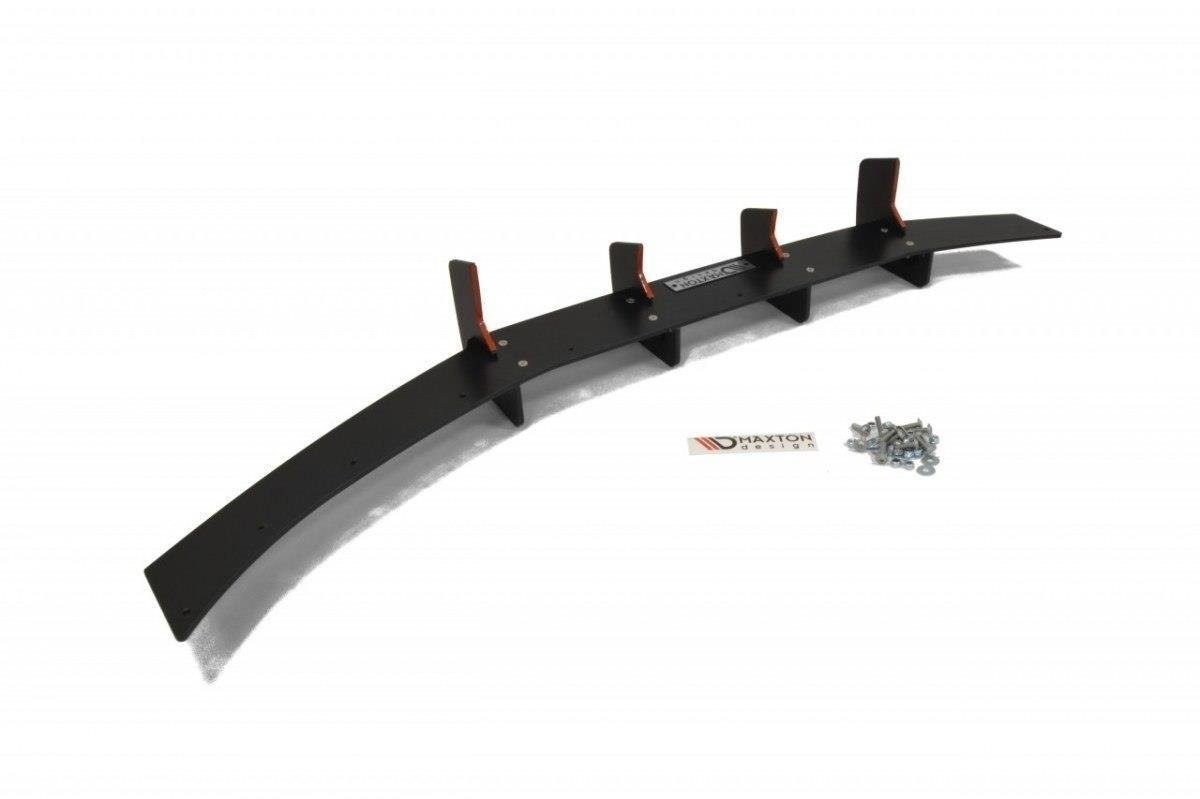 Maxton Design MAZDA 3 MK2 SPORT (vor Facelift) Diffusor Heck Ansatz passend für Heckschürze passend für & Heck Ansatz Flaps Diffusor passend für