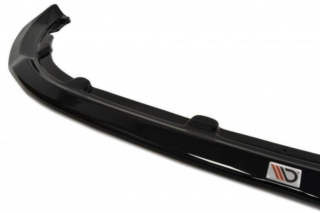 Maxton Design Street+ Spoilerlippe Front Ansatz passend für v.1 PEUGEOT 308 II GTI schwarz Hochglanz