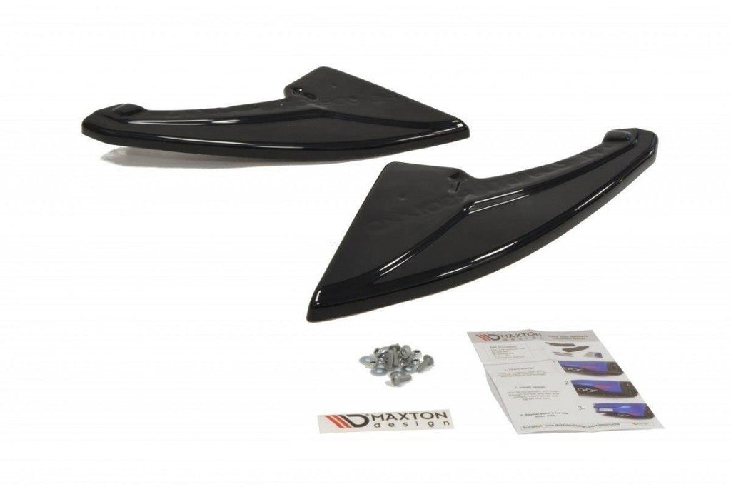 Maxton Design Heck Ansatz Flaps Diffusor passend für PEUGEOT 308 II GTI schwarz Hochglanz