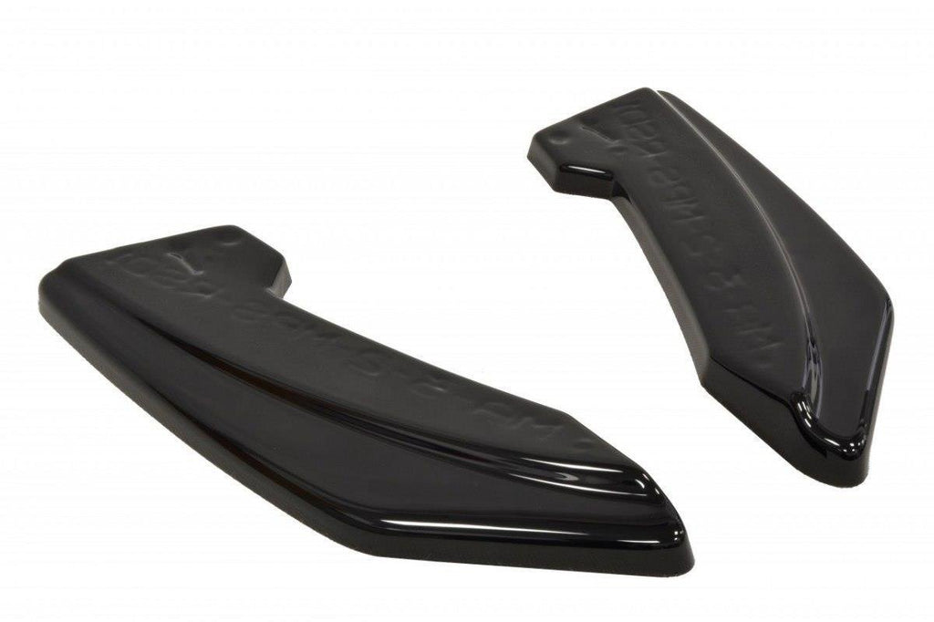 Maxton Design Heck Ansatz Flaps Diffusor passend für MAZDA 3 MK2 MPS schwarz Hochglanz