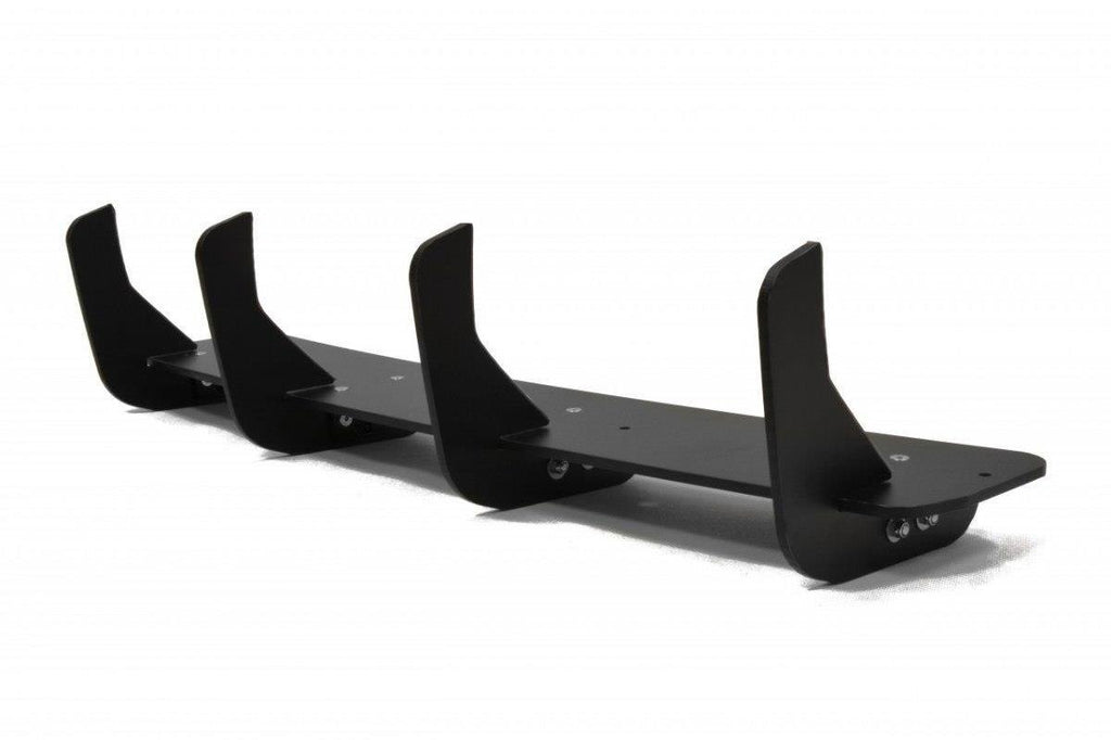 Maxton Design Diffusor Heck Ansatz passend für Heckschürze passend für & Heck Ansatz Flaps Diffusor passend für BMW 4er Coupe / Gran Coupe / Cabrio M-Paket F32 / F36 / F33
