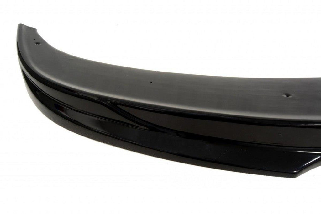 Maxton Design Street+ Spoilerlippe Front Ansatz passend für Mercedes Sprinter Mk2 schwarz Hochglanz
