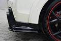 Maxton Design Heck Ansatz Flaps Diffusor passend für HONDA CIVIC IX TYPE R schwarz Hochglanz