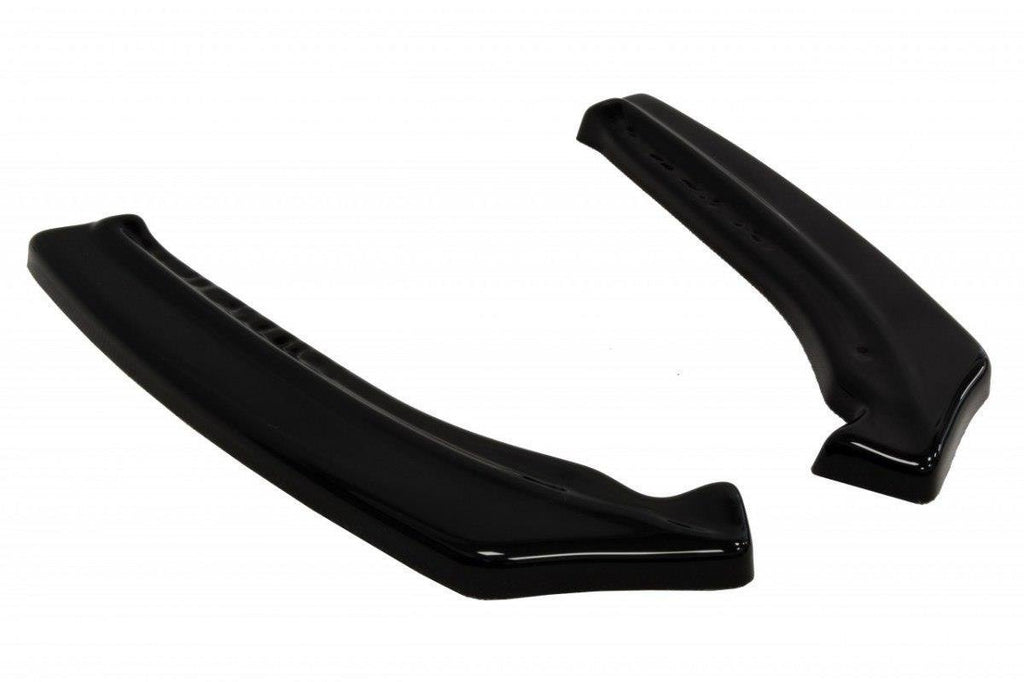 Maxton Design Heck Ansatz Flaps Diffusor passend für OPEL ASTRA H (FOR OPC / VXR) schwarz Hochglanz