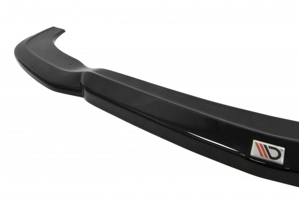 Maxton Design Street+ Spoilerlippe Front Ansatz passend für MERCEDES C-KLASSE W204 Facelift schwarz Hochglanz